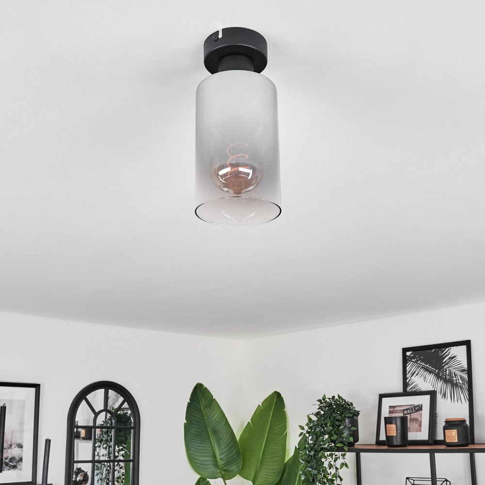 Hunouri Ceiling Light black, 1-light source