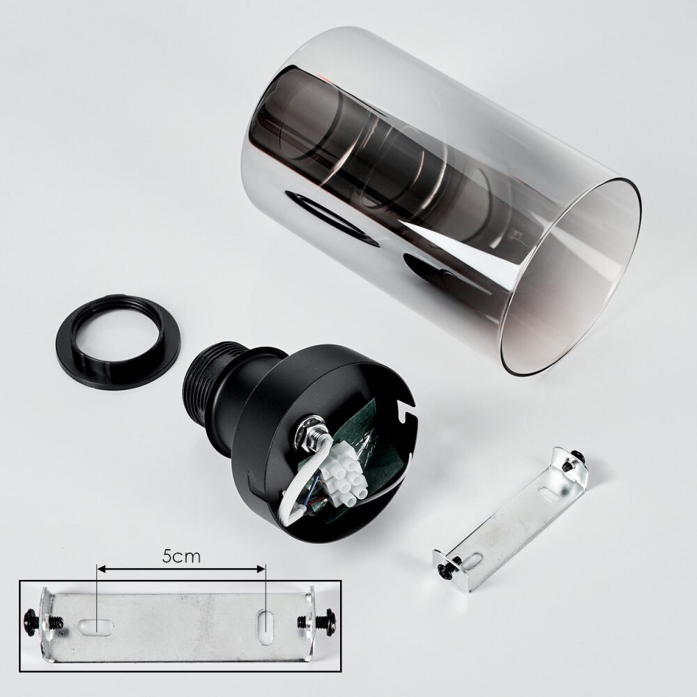 Hunouri Ceiling Light black, 1-light source