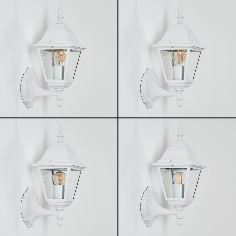 Naofe Outdoor Wall Light white, 1-light source