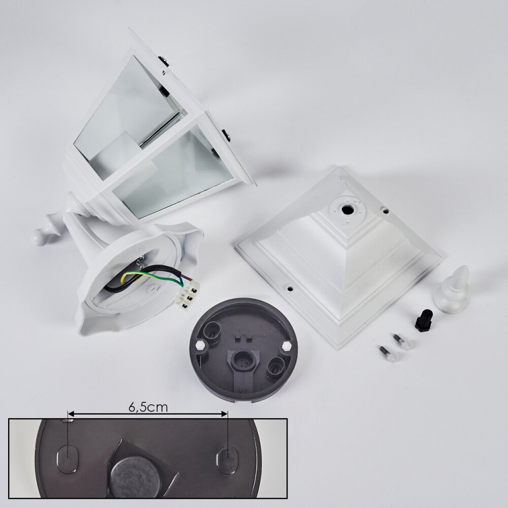Naofe Outdoor Wall Light white, 1-light source