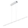 Steinhauer Bloc Pendant Light LED brushed steel, 11-light sources