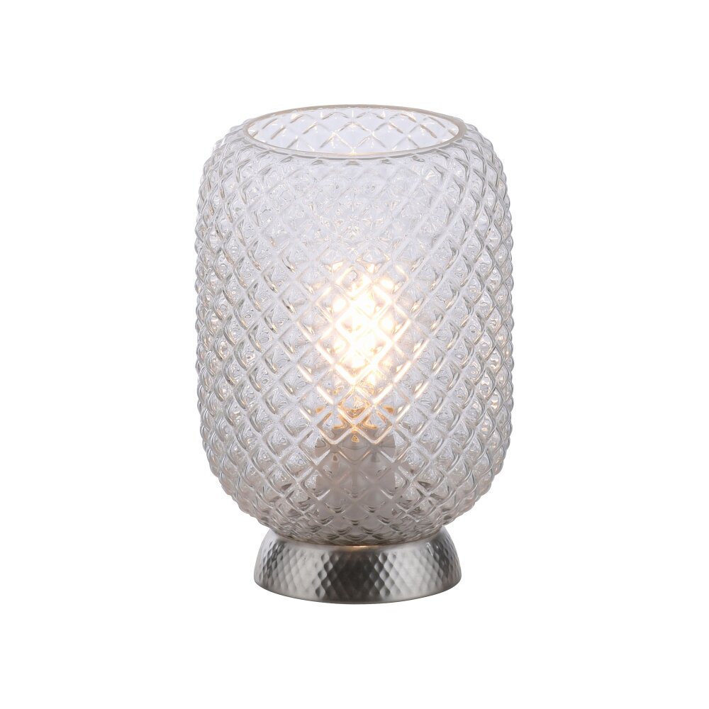 Leuchten Direkt REISHI Table lamp silver, 1-light source