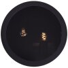 Brilliant Sandros Ceiling Light black, 2-light sources