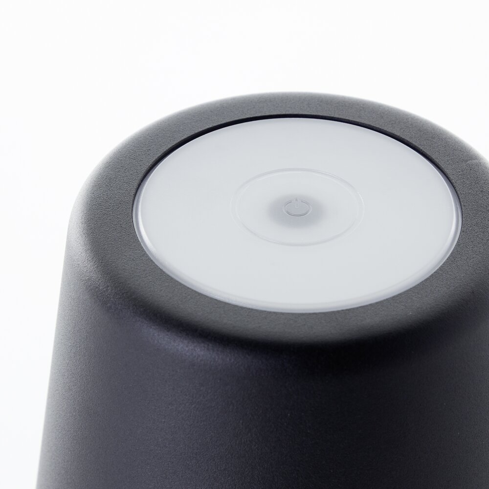 Brilliant Kaami Table lamp LED black, 1-light source