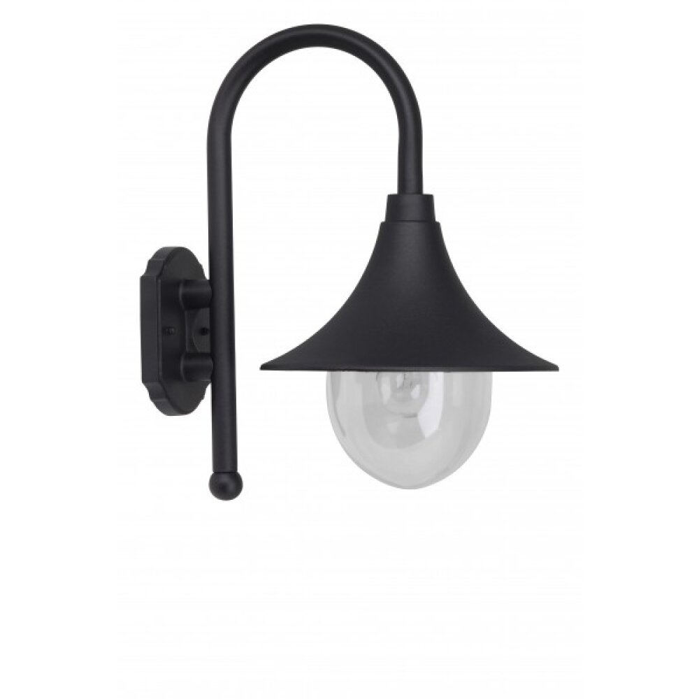 Brilliant BERNA Outdoor Wall Light black, 1-light source