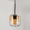 Lauden Pendant Light glass 15 cm Amber, clear, 1-light source