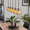 Lauden Pendant Light glass 15 cm Amber, 5-light sources