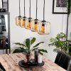 Lauden Pendant Light glass 15 cm Amber, 5-light sources