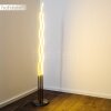 Mapleton Floor Lamp LED matt nickel, 3-light sources, Remote control