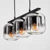 Lauden Pendant Light glass 15cm Smoke-coloured, 3-light sources