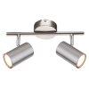 Globo ALLVI Ceiling Light matt nickel, 2-light sources