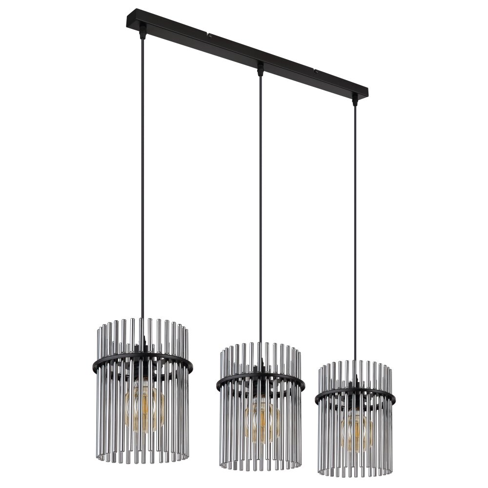 Globo GORLEY Pendant Light black, 3-light sources