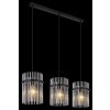 Globo GORLEY Pendant Light black, 3-light sources