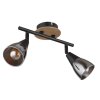 Globo MUBBY Ceiling Light Ecru, black, 2-light sources