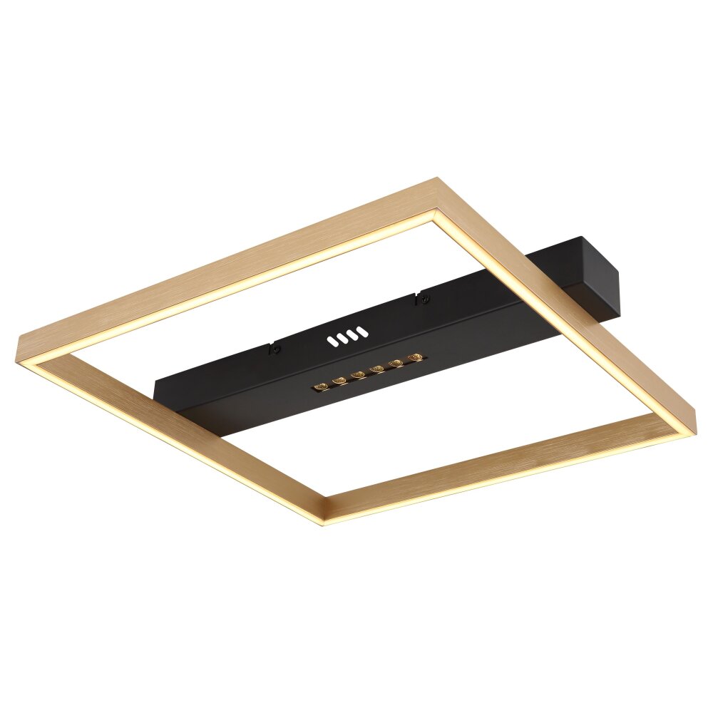 Globo LUFFY Ceiling Light LED black, 1-light source