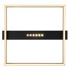 Globo LUFFY Ceiling Light LED black, 1-light source
