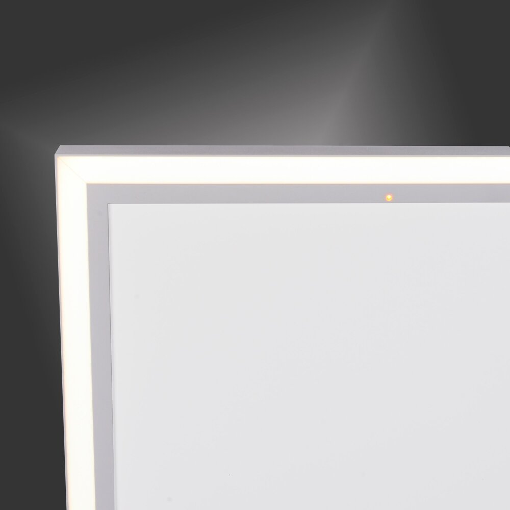 LeuchtenDirekt BEROA Ceiling panel with IR heating LED white, 1-light source, Remote control