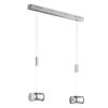 Fischer & Honsel Colette Pendant Light LED matt nickel, 2-light sources