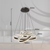 Globo GROUNI Pendant Light LED titanium, 1-light source, Remote control