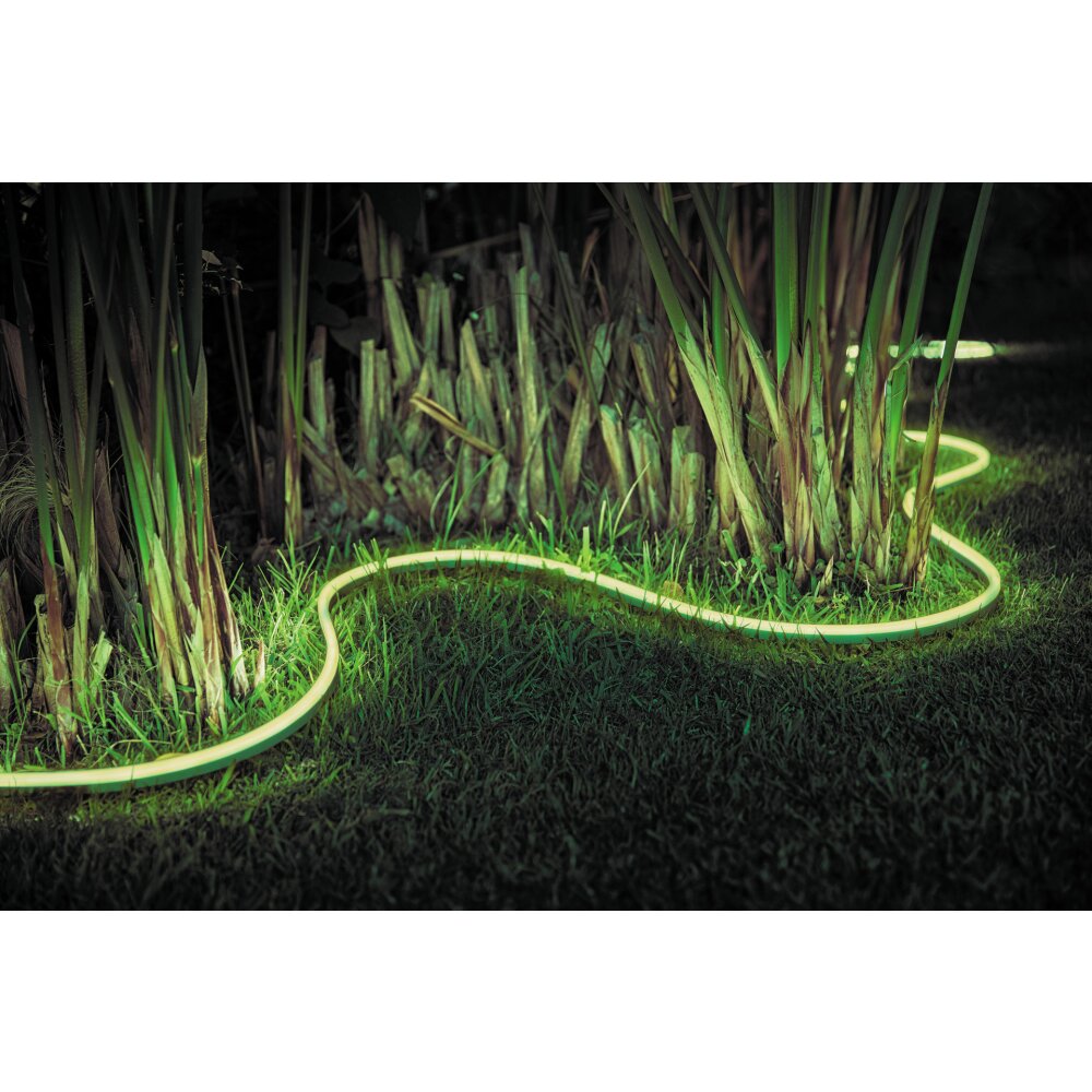 Philips Hue Set of 2 Outdoor LED Strips transparent, clear, 1-light source, Colour changer