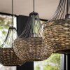 Burgase Pendant Light anthracite, 3-light sources