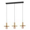 Eglo ESCANDELL Pendant Light brass, black, 3-light sources