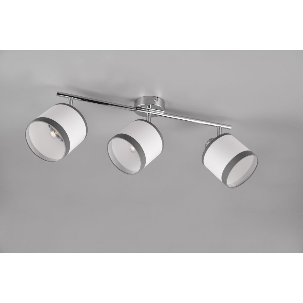 Reality DAVOS Ceiling Light chrome, 3-light sources