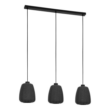 Eglo BARLASTON Pendant Light black, 3-light sources