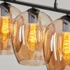 Vevino Pendant Light glass 20cm Amber, 3-light sources