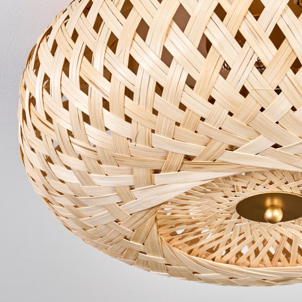 Bauro Ceiling Light brass, Ecru, 3-light sources