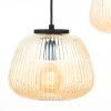 Brilliant Kaizen Pendant Light black, 3-light sources