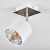 Tibro Ceiling Light matt nickel, white, 1-light source