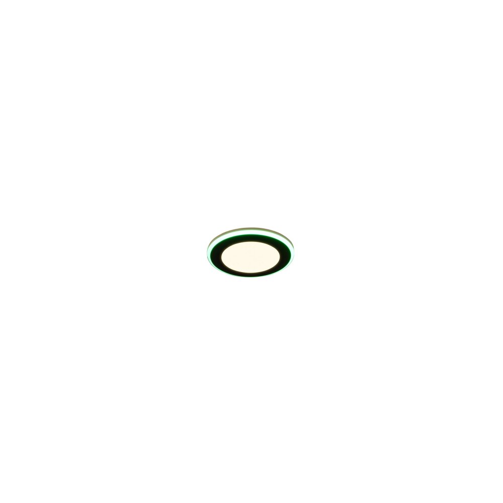 Trio ARGUS recessed light LED black, 2-light sources, Remote control, Colour changer
