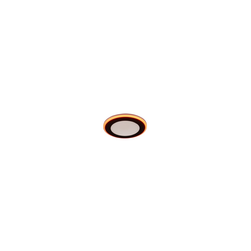 Trio ARGUS recessed light LED black, 2-light sources, Remote control, Colour changer
