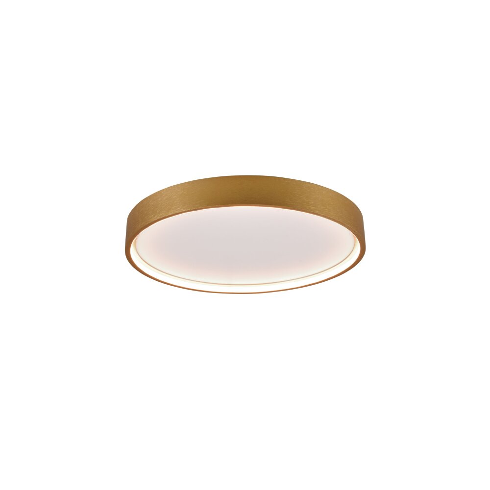 Trio DOHA Ceiling Light LED brass, 1-light source