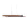 Trio HELIOS Pendant Light LED brown, 1-light source