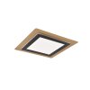 Trio MORGAN Ceiling Light LED gold, black, 1-light source, Remote control