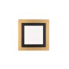 Trio MORGAN Ceiling Light LED gold, black, 1-light source, Remote control