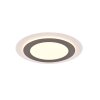 Trio MORGAN Ceiling Light LED matt nickel, 1-light source, Remote control