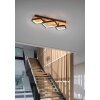 Trio RAMA Ceiling Light LED Ecru, black, 1-light source