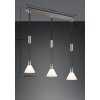 Trio STANLEY Pendant Light matt nickel, 3-light sources