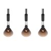 Trio STANLEY Pendant Light black, 3-light sources