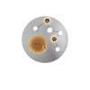 Trio ZODIAC Ceiling Light LED brushed aluminium, gold, 1-light source