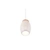 Reality BIDAR Pendant Light Ecru, white, 1-light source