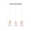 Reality BIDAR Pendant Light Ecru, white, 3-light sources