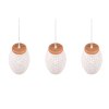 Reality BIDAR Pendant Light Ecru, white, 3-light sources