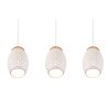 Reality BIDAR Pendant Light Ecru, white, 3-light sources