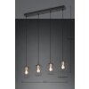 Reality GRID Pendant Light black, 4-light sources