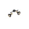 Reality LATIKA Ceiling Light black, 2-light sources