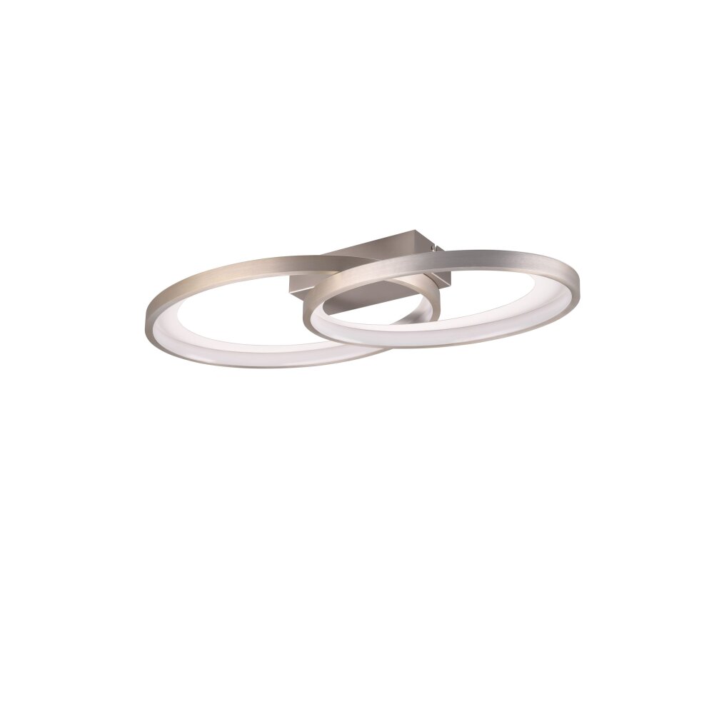 Reality MALAGA Ceiling Light LED matt nickel, 1-light source